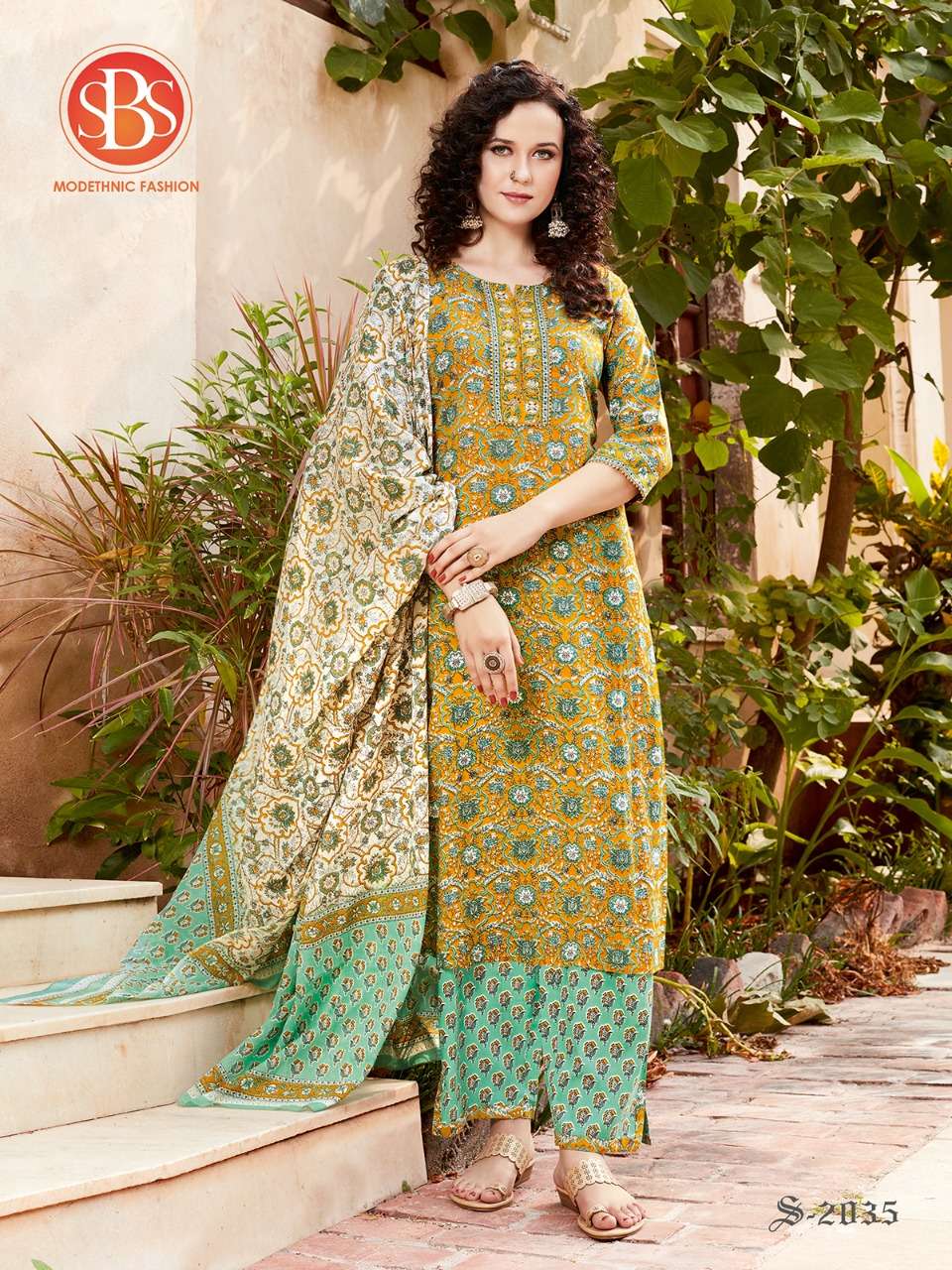BLOSSOM BY SBS 2031 TO 2038 SERIES DESIGNER SUITS COLLECTION BEAUTIFUL STYLISH COLORFUL FANCY PARTY WEAR & OCCASIONAL WEAR COTTON DRESSES AT WHOLESALE PRICE