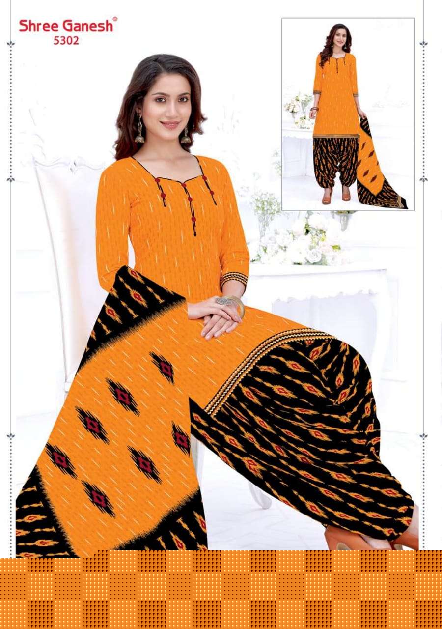 PANCHI VOL-4 BY SHREE GANESH 5301 TO 5315 SERIES SUITS BEAUTIFUL FANCY COLORFUL STYLISH PARTY WEAR & OCCASIONAL WEAR COTTON PRINTED DRESSES AT WHOLESALE PRICE