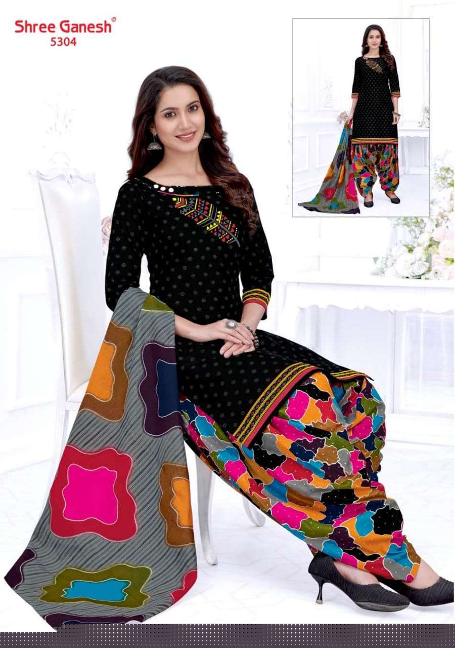 PANCHI VOL-4 BY SHREE GANESH 5301 TO 5315 SERIES SUITS BEAUTIFUL FANCY COLORFUL STYLISH PARTY WEAR & OCCASIONAL WEAR COTTON PRINTED DRESSES AT WHOLESALE PRICE