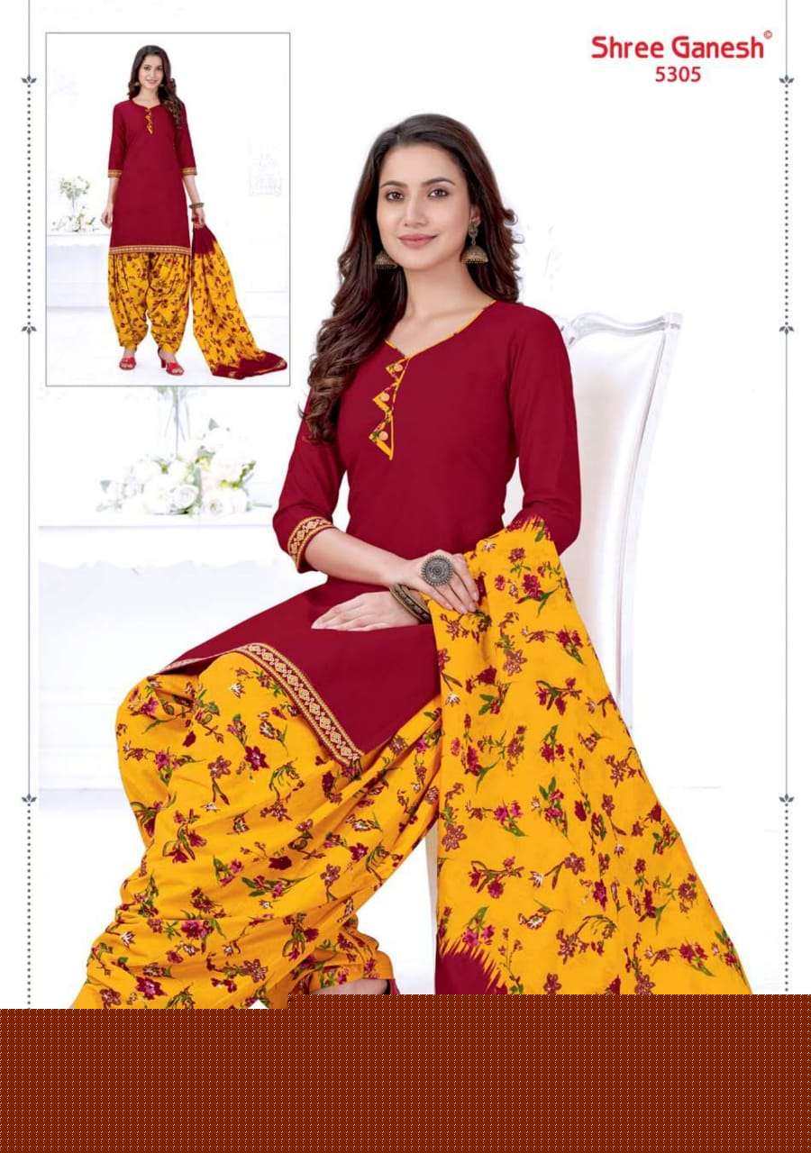 PANCHI VOL-4 BY SHREE GANESH 5301 TO 5315 SERIES SUITS BEAUTIFUL FANCY COLORFUL STYLISH PARTY WEAR & OCCASIONAL WEAR COTTON PRINTED DRESSES AT WHOLESALE PRICE