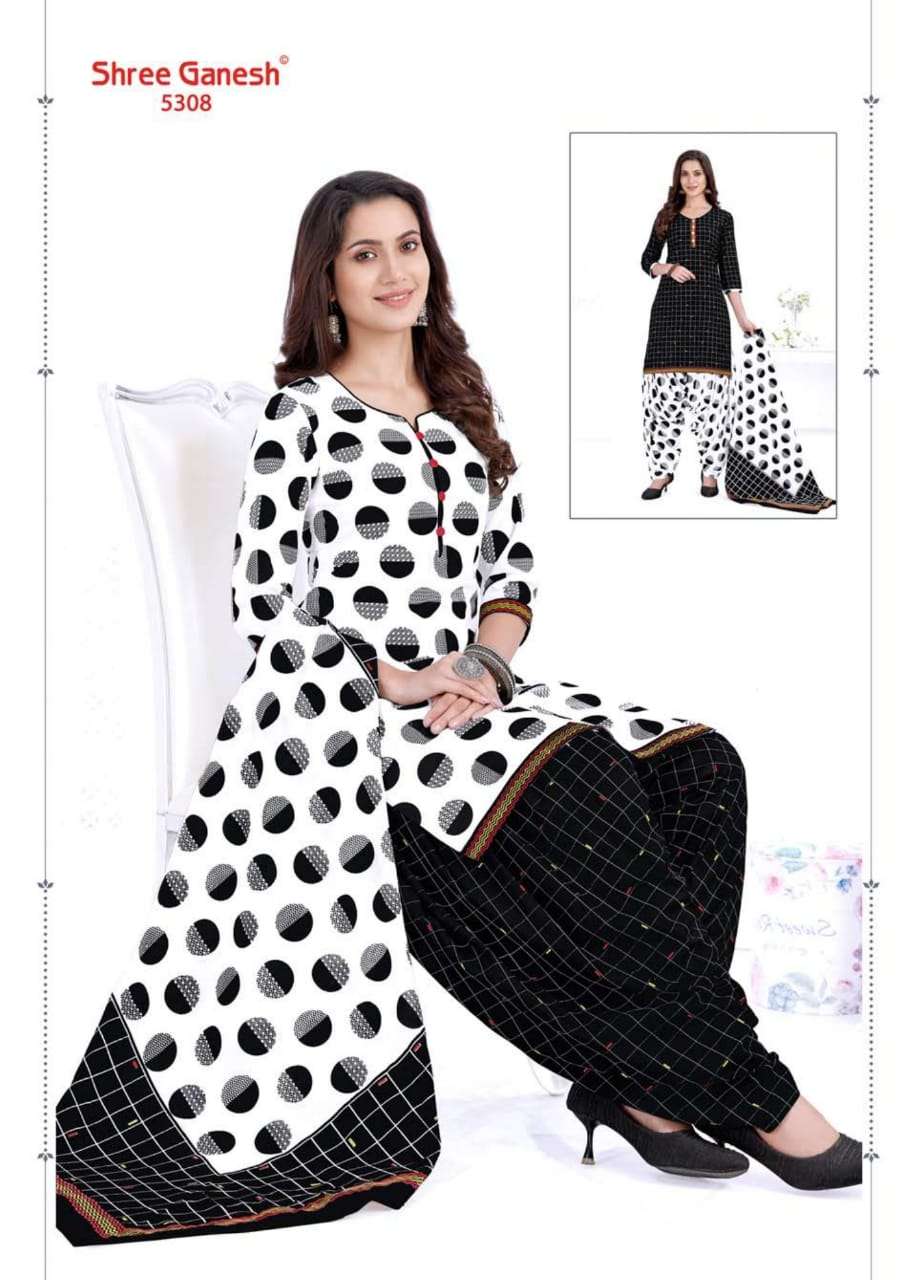 PANCHI VOL-4 BY SHREE GANESH 5301 TO 5315 SERIES SUITS BEAUTIFUL FANCY COLORFUL STYLISH PARTY WEAR & OCCASIONAL WEAR COTTON PRINTED DRESSES AT WHOLESALE PRICE