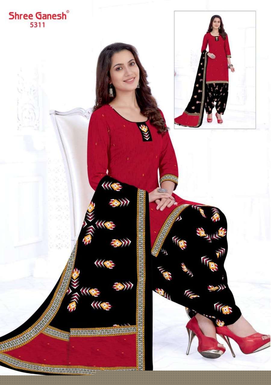 PANCHI VOL-4 BY SHREE GANESH 5301 TO 5315 SERIES SUITS BEAUTIFUL FANCY COLORFUL STYLISH PARTY WEAR & OCCASIONAL WEAR COTTON PRINTED DRESSES AT WHOLESALE PRICE