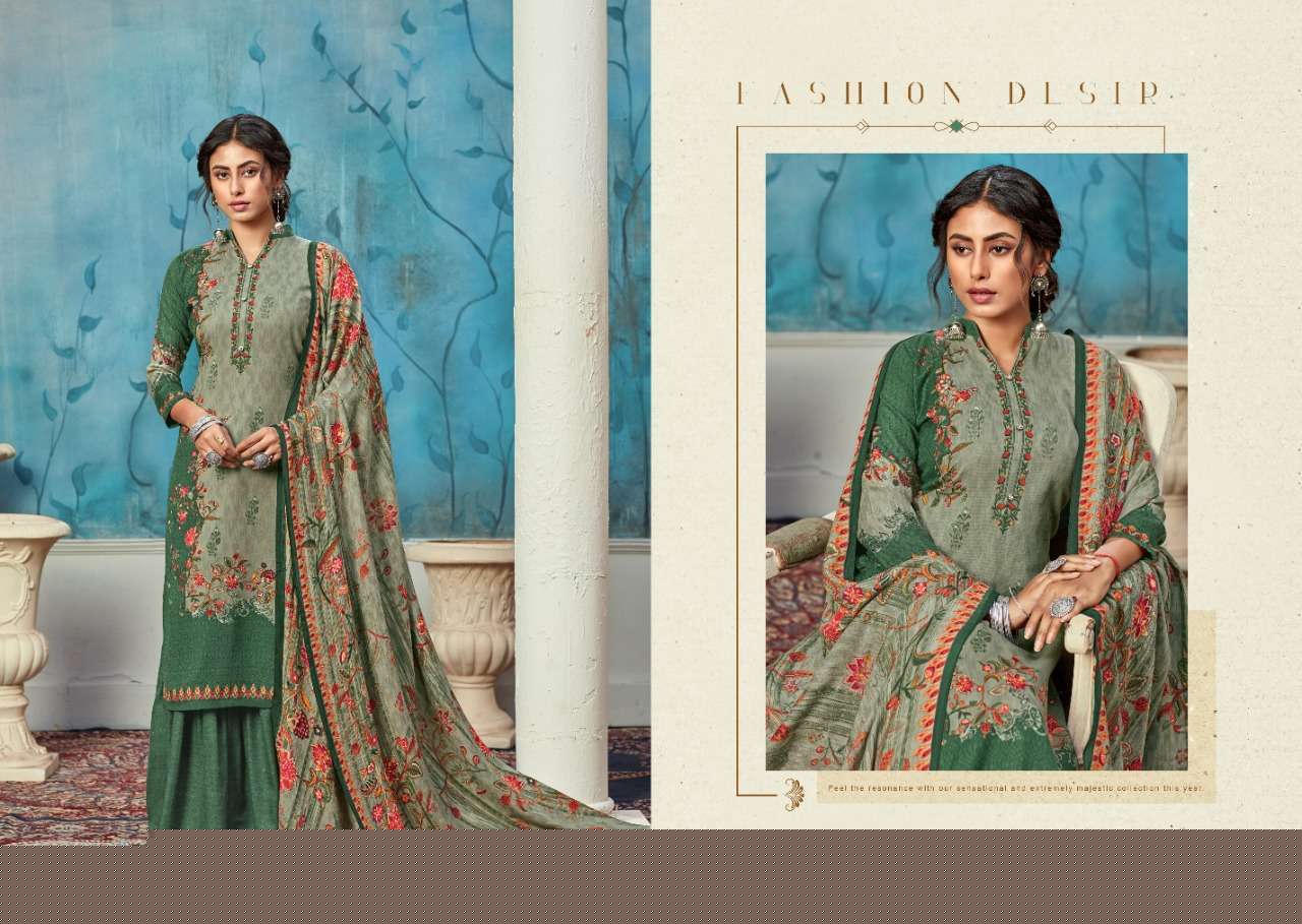LISA BY VIJAYA FASHION 6001 TO 6010 SERIES SUITS BEAUTIFUL FANCY COLORFUL STYLISH PARTY WEAR & OCCASIONAL WEAR PURE PASHMINA DOBBY PRINTED DRESSES AT WHOLESALE PRICE