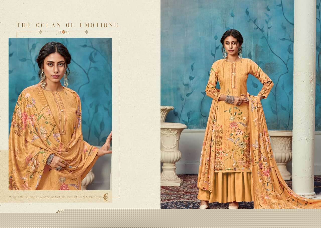 LISA BY VIJAYA FASHION 6001 TO 6010 SERIES SUITS BEAUTIFUL FANCY COLORFUL STYLISH PARTY WEAR & OCCASIONAL WEAR PURE PASHMINA DOBBY PRINTED DRESSES AT WHOLESALE PRICE