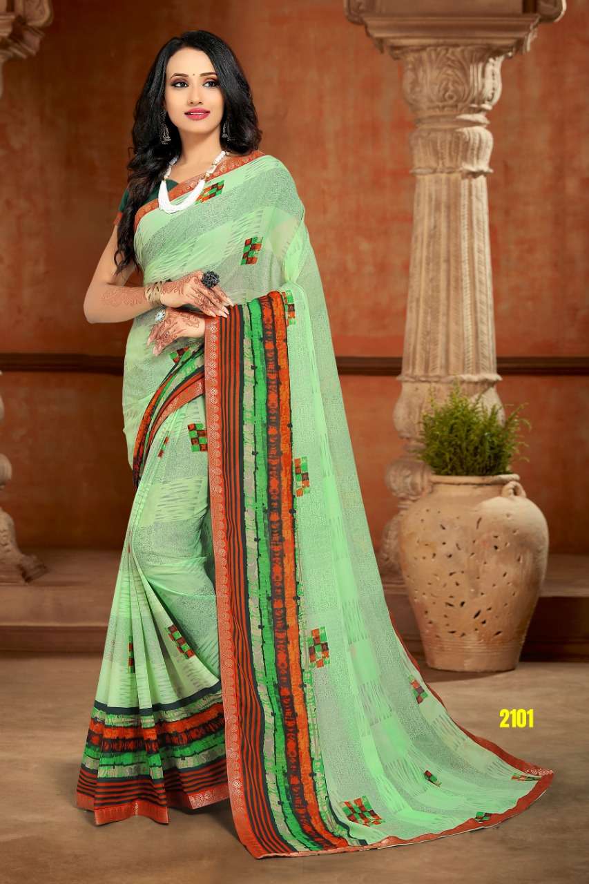 MUSKAN BY HAYTEE 2091 TO 2102 SERIES INDIAN TRADITIONAL WEAR COLLECTION BEAUTIFUL STYLISH FANCY COLORFUL PARTY WEAR & OCCASIONAL WEAR RENIAL PRINTED SAREES AT WHOLESALE PRICE