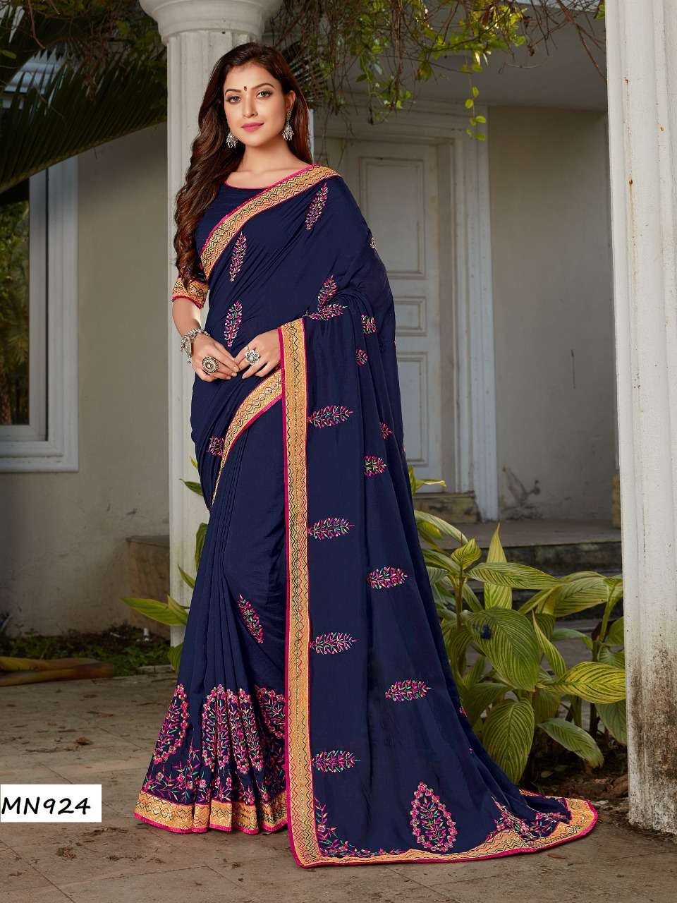 ROOHI VOL-12 BY MANOHARI INDIAN TRADITIONAL WEAR COLLECTION BEAUTIFUL STYLISH FANCY COLORFUL PARTY WEAR & OCCASIONAL WEAR COTTON SILK EMBROIDERED SAREES AT WHOLESALE PRICE