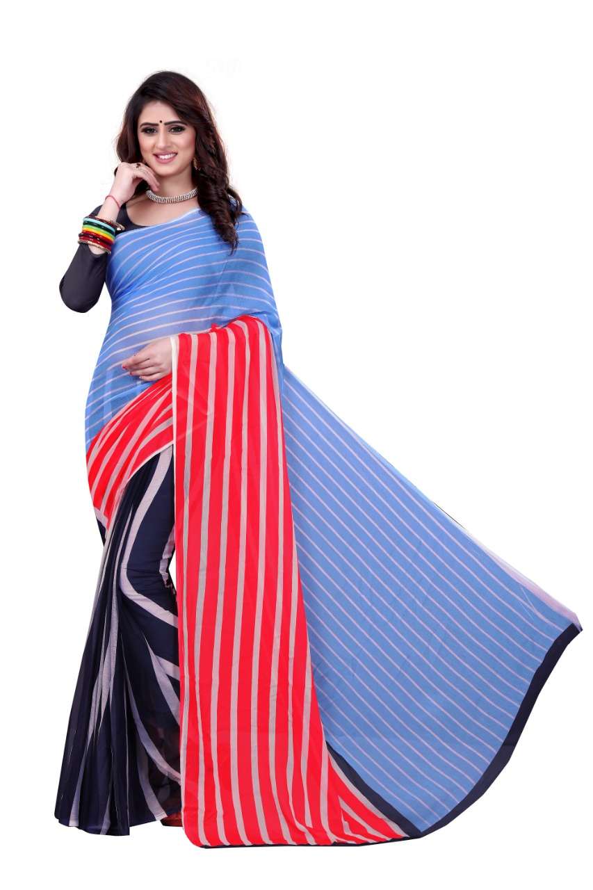 BATIK PRINT BY MOTI TEXTILE 01 TO 09 SERIES INDIAN TRADITIONAL WEAR COLLECTION BEAUTIFUL STYLISH FANCY COLORFUL PARTY WEAR & OCCASIONAL WEAR SOFT CHIFFON BATIK PRINT SAREES AT WHOLESALE PRICE
