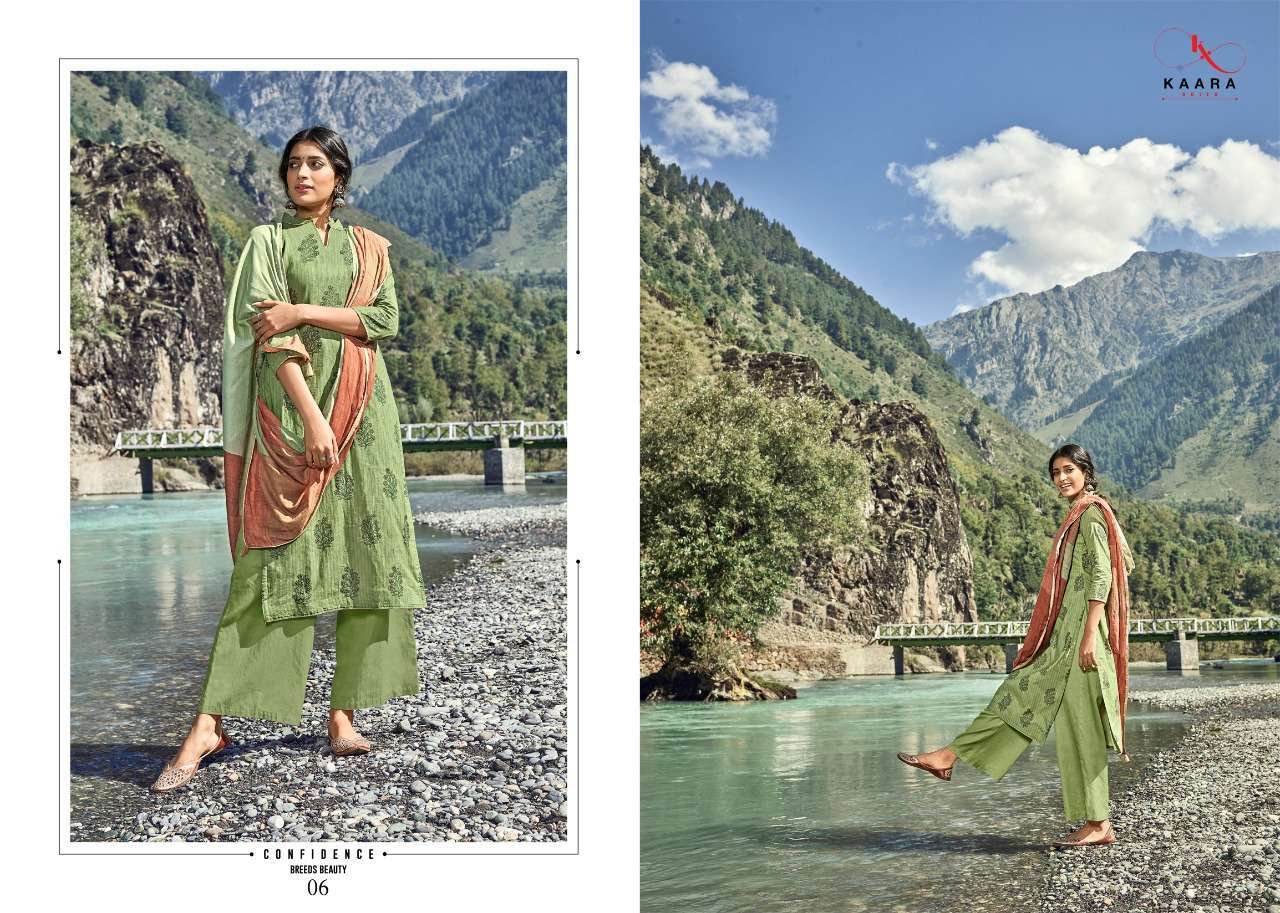 CINDERELLA BY KAARA SUITS 01 TO 08 SERIES BEAUTIFUL SUITS STYLISH FANCY COLORFUL PARTY WEAR & OCCASIONAL WEAR PASHMINA PRINTED DRESSES AT WHOLESALE PRICE