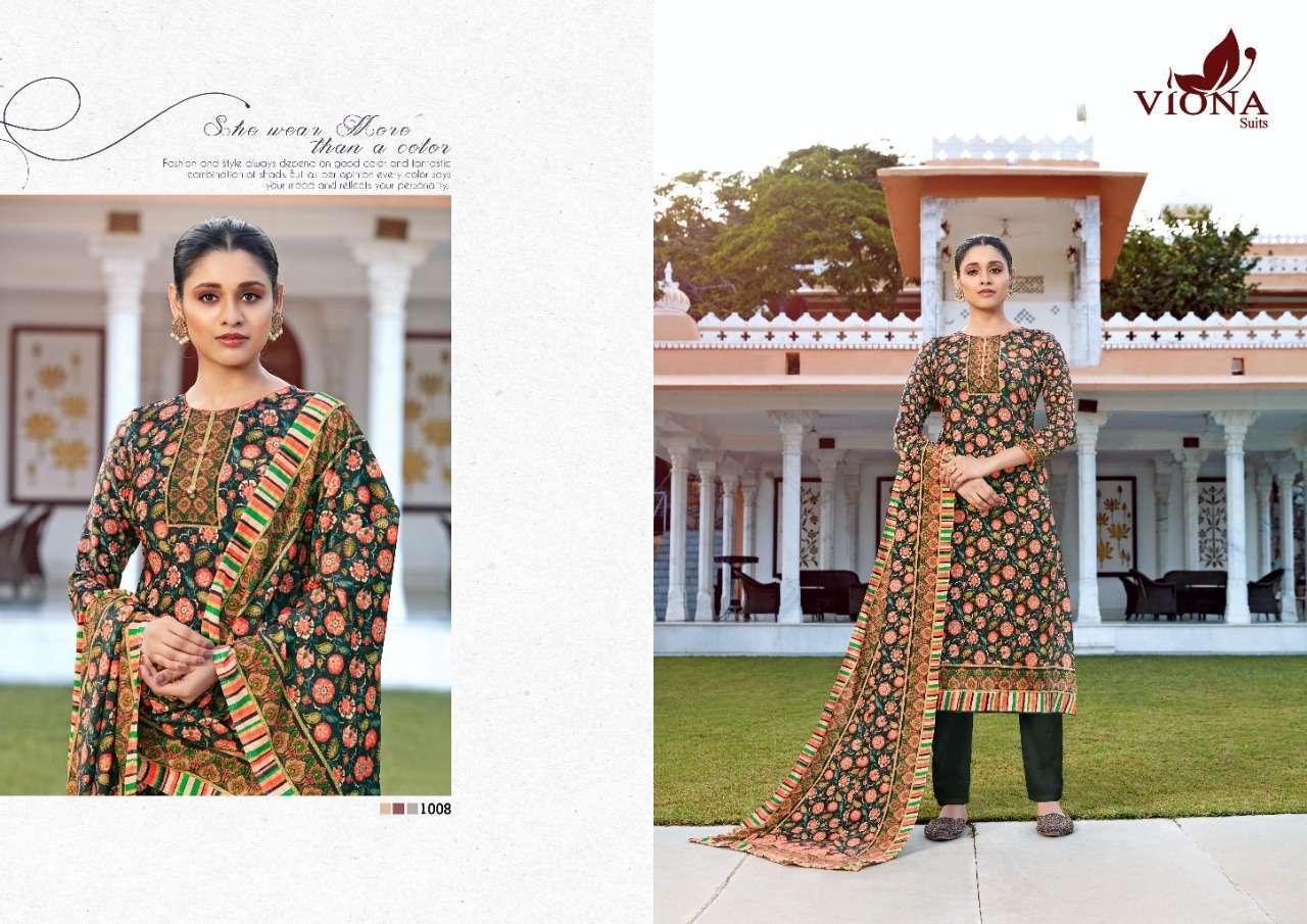 ARSHIFA BY VIONA SUITS 1001 TO 1008 SERIES BEAUTIFUL SUITS STYLISH FANCY COLORFUL PARTY WEAR & OCCASIONAL WEAR PURE 9000 KOREAN VELVET DIGITAL PRINTED DRESSES AT WHOLESALE PRICE