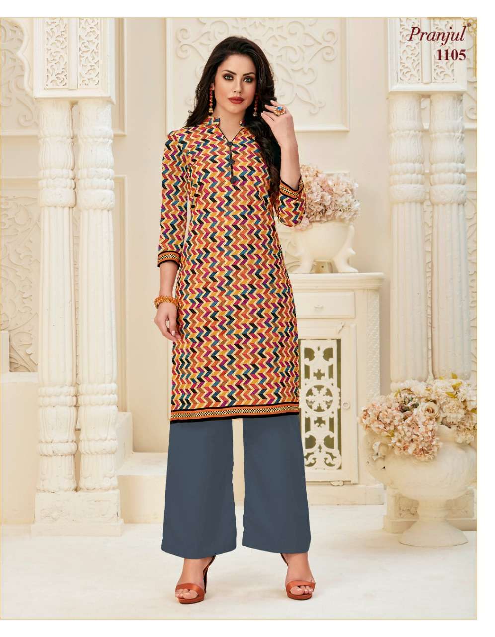 PARI BY PRANJUL 1101 TO 1123 SERIES STYLISH FANCY BEAUTIFUL COLORFUL CASUAL WEAR & ETHNIC WEAR RAYON PRINTED KURTIS AT WHOLESALE PRICE