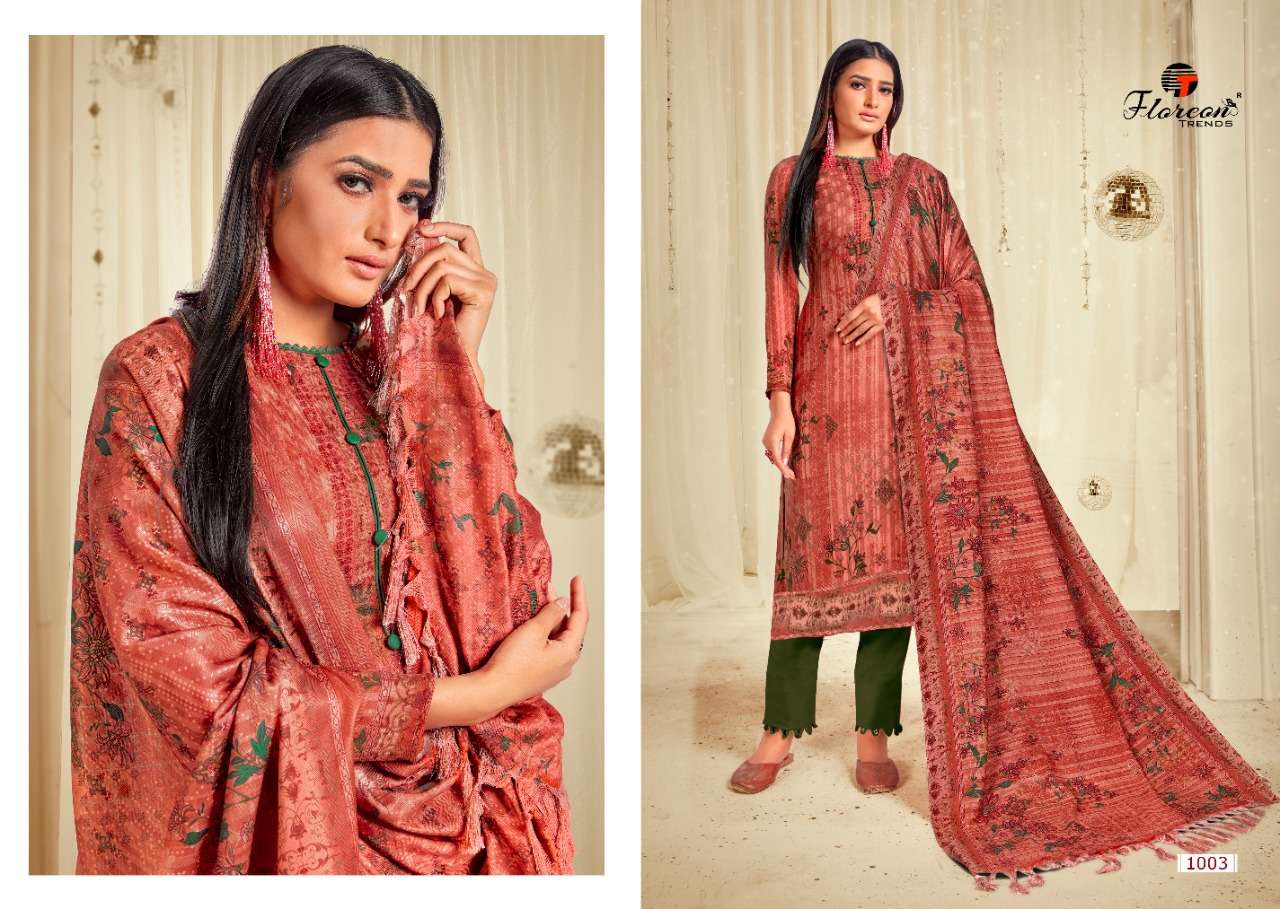 SONIYA BY FLOREON TRENDS 1001 TO 1010 SERIES BEAUTIFUL SUITS STYLISH FANCY COLORFUL PARTY WEAR & OCCASIONAL WEAR PURE DOBBY PASHMINA DIGITAL PRINTED DRESSES AT WHOLESALE PRICE