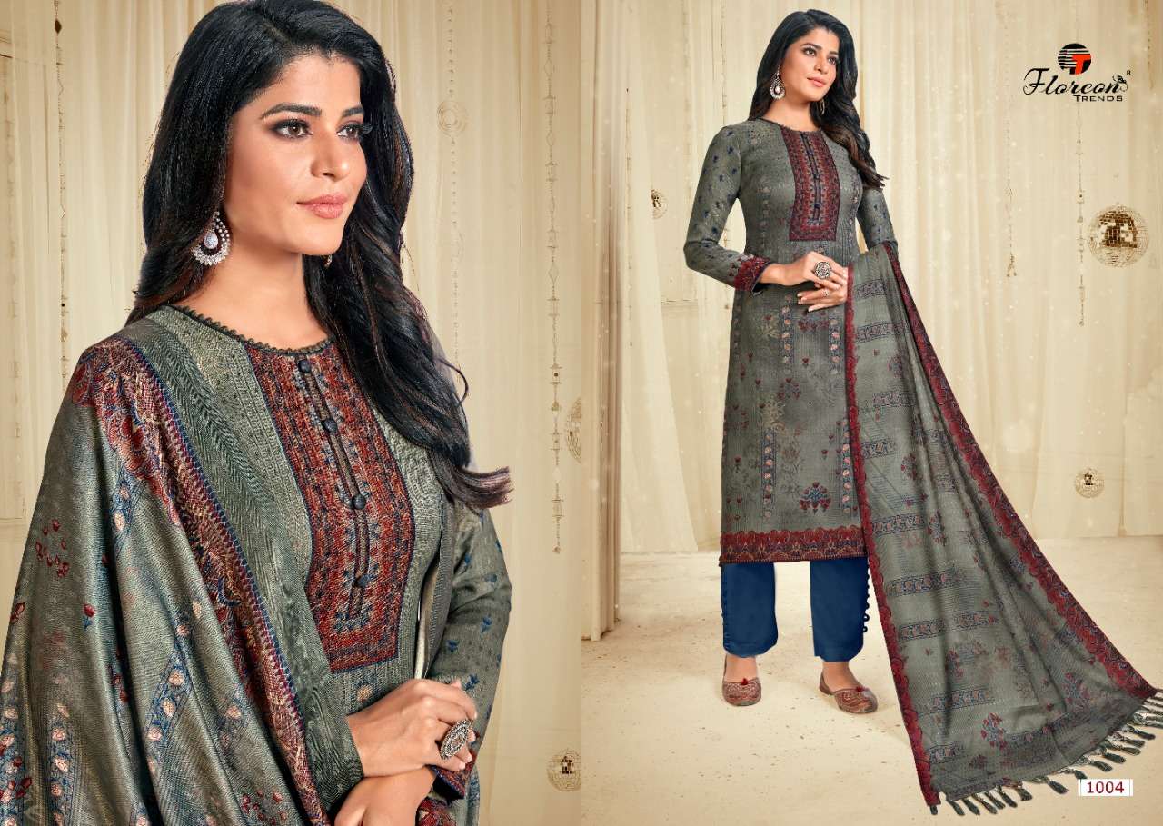 SONIYA BY FLOREON TRENDS 1001 TO 1010 SERIES BEAUTIFUL SUITS STYLISH FANCY COLORFUL PARTY WEAR & OCCASIONAL WEAR PURE DOBBY PASHMINA DIGITAL PRINTED DRESSES AT WHOLESALE PRICE