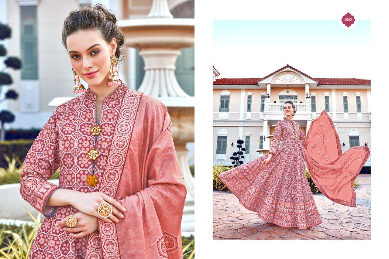 MAYURI BY VIRASAT 1057 TO 1063 SERIES STYLISH FANCY BEAUTIFUL COLORFUL CASUAL WEAR & ETHNIC WEAR KILLER SILK DIGITAL PRINT DRESSES AT WHOLESALE PRICE