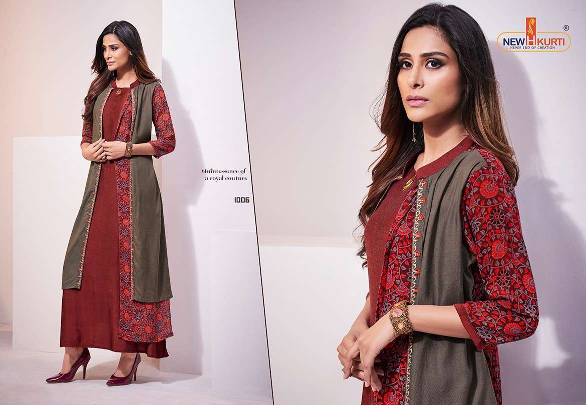 CLASSICO BY NEHA FASHION 1001 TO 1009 SERIES STYLISH FANCY BEAUTIFUL COLORFUL CASUAL WEAR & ETHNIC WEAR MUSLIN DIGITAL PRINT GOWNS AT WHOLESALE PRICE