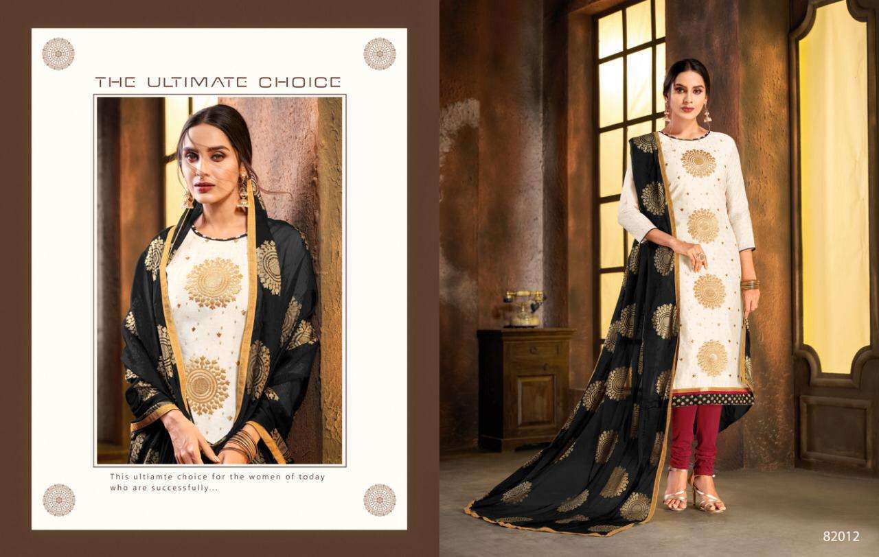 SPRING VOL-5 BY KAPIL TRENDZ 82008 TO 82021 SERIES BEAUTIFUL SUITS STYLISH FANCY COLORFUL PARTY WEAR & OCCASIONAL WEAR COTTON MODEL DRESSES AT WHOLESALE PRICE