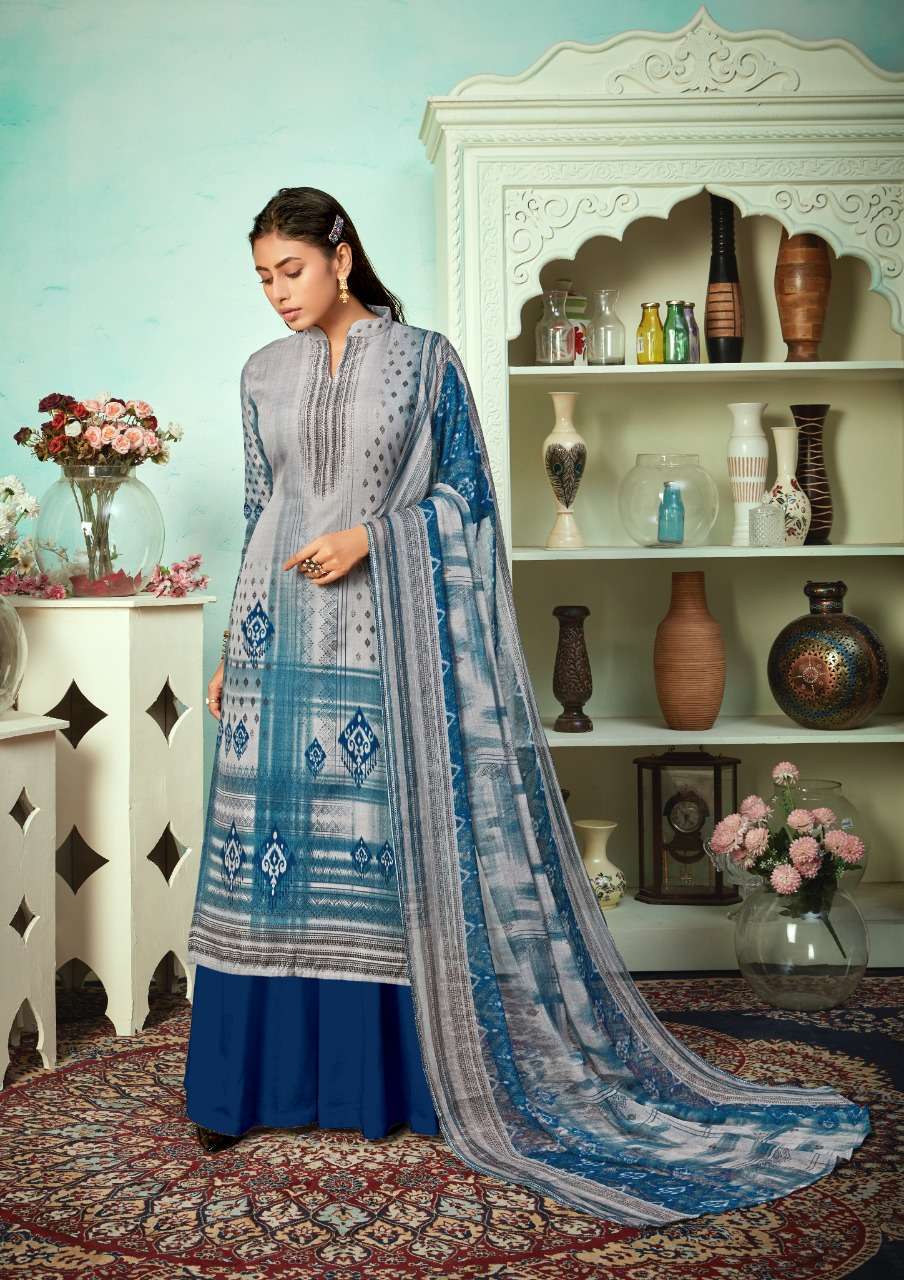 MALLIKA VOL-2 BY ROLI MOLI 1001 TO 1010 SERIES BEAUTIFUL STYLISH SHARARA SUITS FANCY COLORFUL CASUAL WEAR & ETHNIC WEAR & READY TO WEAR HEAVY COTTON PRINTED DRESSES AT WHOLESALE PRICE