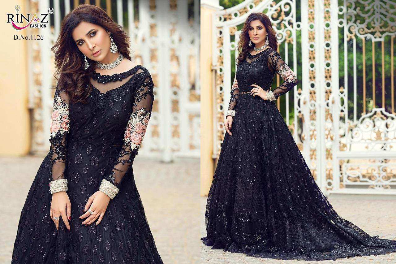 RIM ZIM VOL-2 BY RINAZ FASHION DESIGNER PAKISTANI SUITS BEAUTIFUL STYLISH FANCY COLORFUL PARTY WEAR & OCCASIONAL WEAR BUTTERFLY NET EMBROIDERY DRESSES AT WHOLESALE PRICE