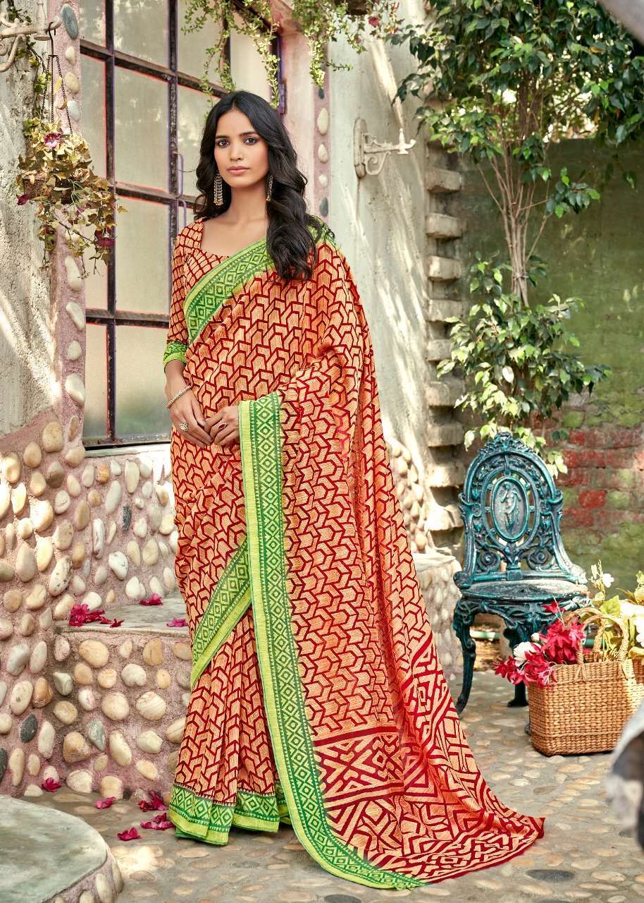 AAHANA 29001 SERIES BY LT FABRICS 29001 TO 29010 SERIES INDIAN TRADITIONAL WEAR COLLECTION BEAUTIFUL STYLISH FANCY COLORFUL PARTY WEAR & OCCASIONAL WEAR HANDLOOM BRASSO SAREES AT WHOLESALE PRICE