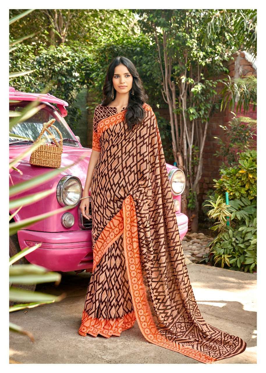 AAHANA 29001 SERIES BY LT FABRICS 29001 TO 29010 SERIES INDIAN TRADITIONAL WEAR COLLECTION BEAUTIFUL STYLISH FANCY COLORFUL PARTY WEAR & OCCASIONAL WEAR HANDLOOM BRASSO SAREES AT WHOLESALE PRICE