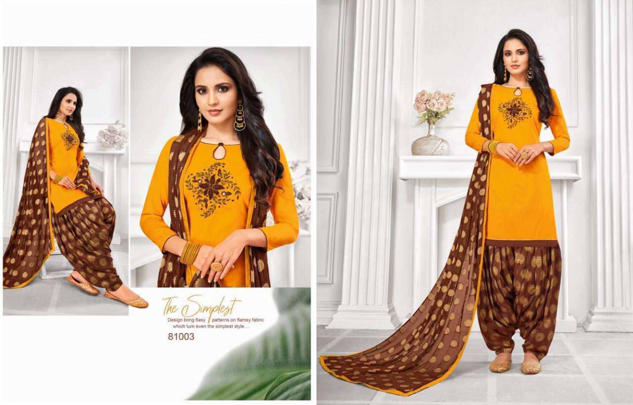 AFLATUNE VOL-14 BY KAPIL TRENDZ 81000 TO 81011 SERIES BEAUTIFUL COLORFUL STYLISH PRETTY PARTY WEAR CASUAL WEAR OCCASIONAL WEAR SOFT SILK PRINTED DRESSES AT WHOLESALE PRICE