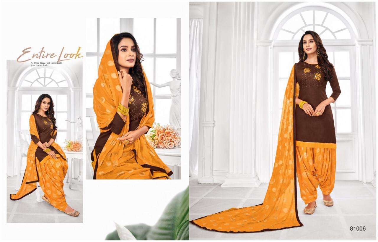 AFLATUNE VOL-14 BY KAPIL TRENDZ 81000 TO 81011 SERIES BEAUTIFUL COLORFUL STYLISH PRETTY PARTY WEAR CASUAL WEAR OCCASIONAL WEAR SOFT SILK PRINTED DRESSES AT WHOLESALE PRICE
