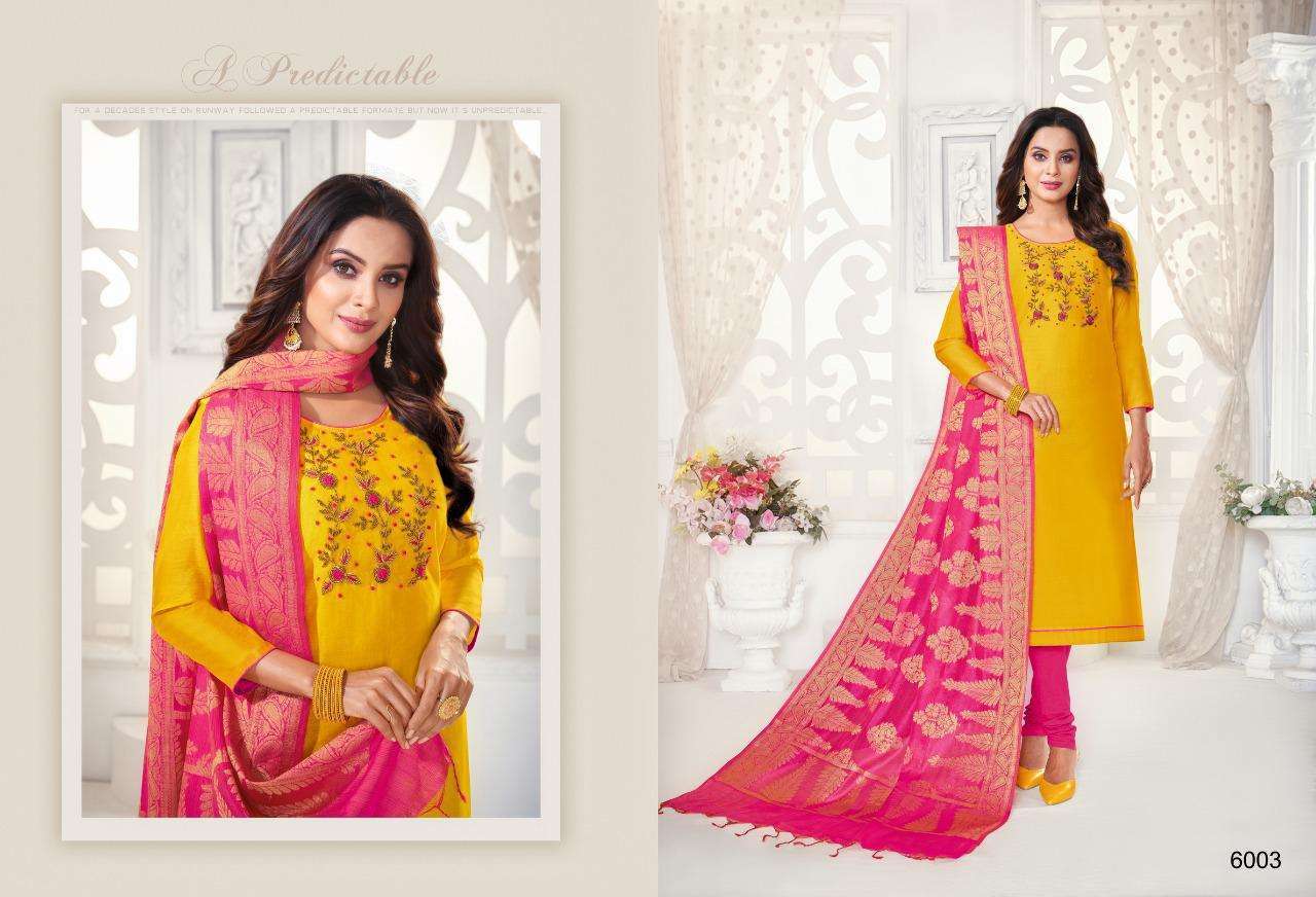 LIFESTYLE VOL-6 BY SHAGUN LIFESTYLE 6001 TO 6012 SERIES BEAUTIFUL COLORFUL STYLISH PRETTY PARTY WEAR CASUAL WEAR OCCASIONAL WEAR MODAL SILK PRINTED DRESSES AT WHOLESALE PRICE