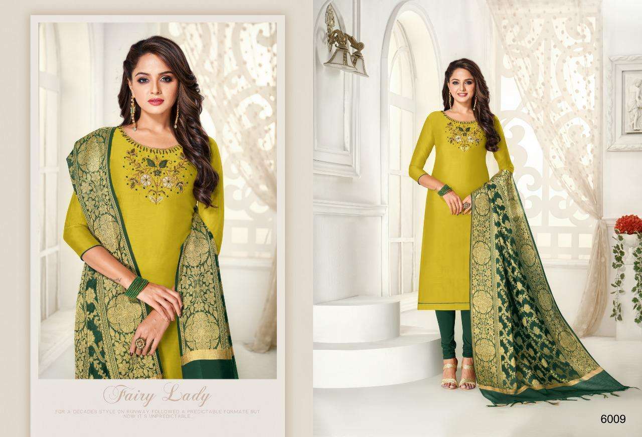 LIFESTYLE VOL-6 BY SHAGUN LIFESTYLE 6001 TO 6012 SERIES BEAUTIFUL COLORFUL STYLISH PRETTY PARTY WEAR CASUAL WEAR OCCASIONAL WEAR MODAL SILK PRINTED DRESSES AT WHOLESALE PRICE