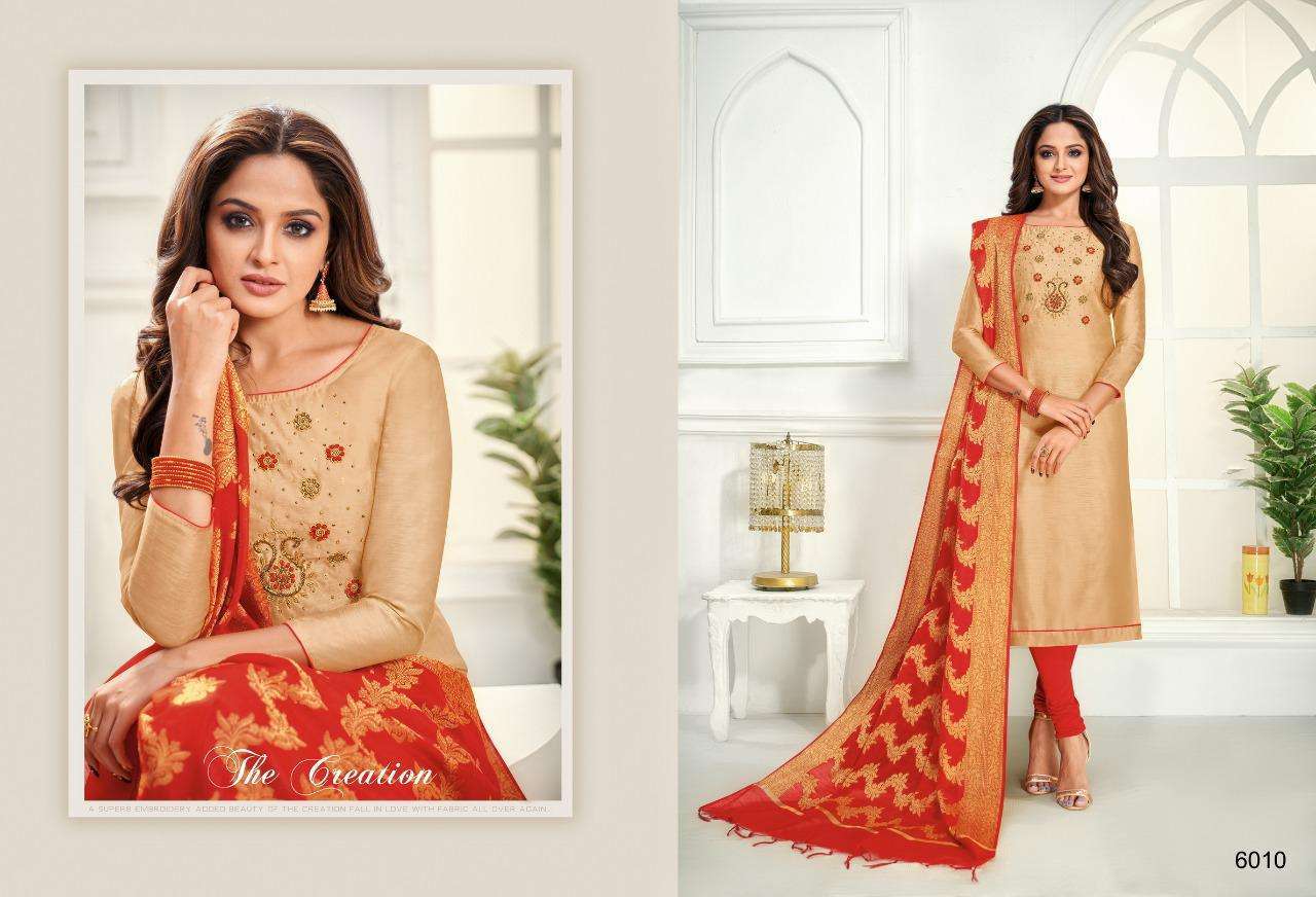 LIFESTYLE VOL-6 BY SHAGUN LIFESTYLE 6001 TO 6012 SERIES BEAUTIFUL COLORFUL STYLISH PRETTY PARTY WEAR CASUAL WEAR OCCASIONAL WEAR MODAL SILK PRINTED DRESSES AT WHOLESALE PRICE