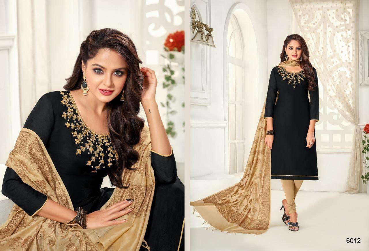 LIFESTYLE VOL-6 BY SHAGUN LIFESTYLE 6001 TO 6012 SERIES BEAUTIFUL COLORFUL STYLISH PRETTY PARTY WEAR CASUAL WEAR OCCASIONAL WEAR MODAL SILK PRINTED DRESSES AT WHOLESALE PRICE