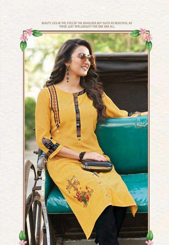 ZARA VOL-2 BY IKW 001 TO 008 SERIES BEAUTIFUL STYLISH FANCY COLORFUL CASUAL WEAR & ETHNIC WEAR HEAVY RAYON KURTIS AT WHOLESALE PRICE