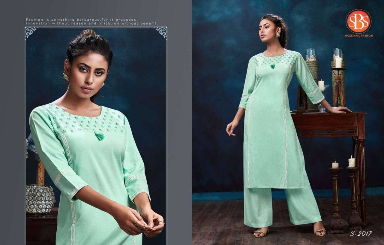 PASSION BY SBS 2015 TO 2018 SERIES STYLISH FANCY BEAUTIFUL COLORFUL CASUAL WEAR & ETHNIC WEAR REAL LINEN KURTIS AT WHOLESALE PRICE