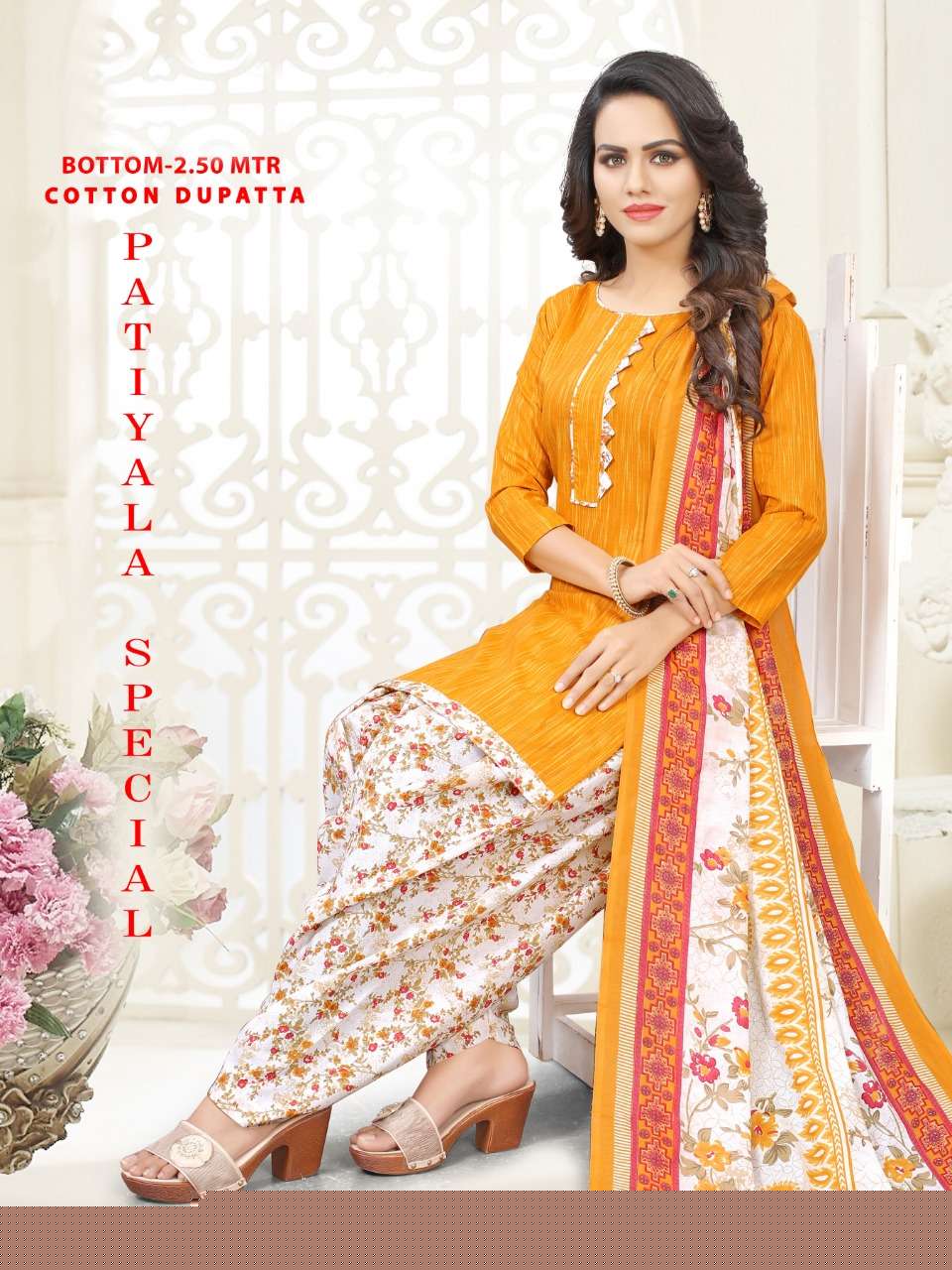 PATIYALA SPECIAL VOL-2 20001 SERIES BY VANDANA 20001 TO 20012 SERIES SUITS BEAUTIFUL FANCY COLORFUL STYLISH PARTY WEAR & OCCASIONAL WEAR COTTON PRINTED DRESSES AT WHOLESALE PRICE