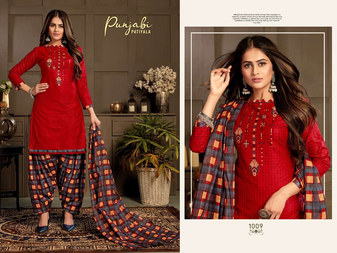 PUNJABI PATIYALA BY FALAK INTERNATIONAL 1008 TO 1019 SERIES DESIGNER FESTIVE SUITS COLLECTION BEAUTIFUL STYLISH FANCY COLORFUL PARTY WEAR & OCCASIONAL WEAR FANCY PATIYALA DRESSES AT WHOLESALE PRICE