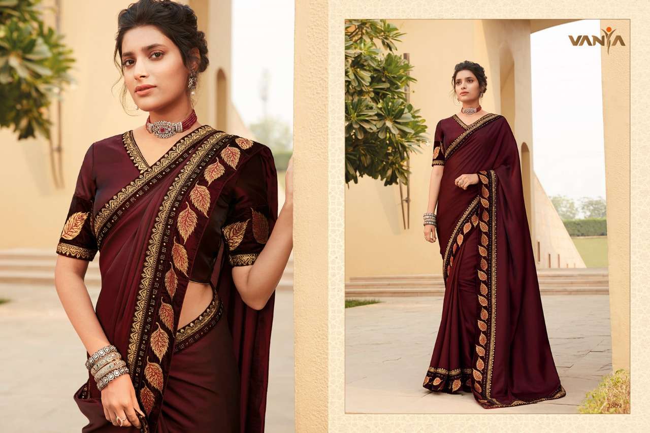VANYA VOL-18 BY VANYA 2801 TO 2816 SERIES INDIAN TRADITIONAL WEAR COLLECTION BEAUTIFUL STYLISH FANCY COLORFUL PARTY WEAR & OCCASIONAL WEAR FANCY SAREES AT WHOLESALE PRICE