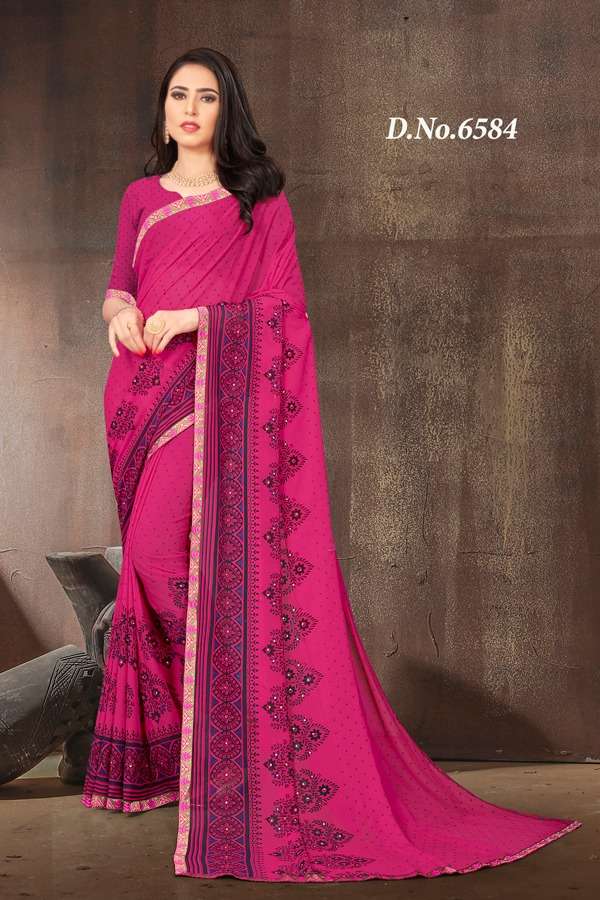 SAWARIYA BY HAYTEE 6578 TO 6585 SERIES INDIAN TRADITIONAL WEAR COLLECTION BEAUTIFUL STYLISH FANCY COLORFUL PARTY WEAR & OCCASIONAL WEAR RENIAL PRINT SAREES AT WHOLESALE PRICE