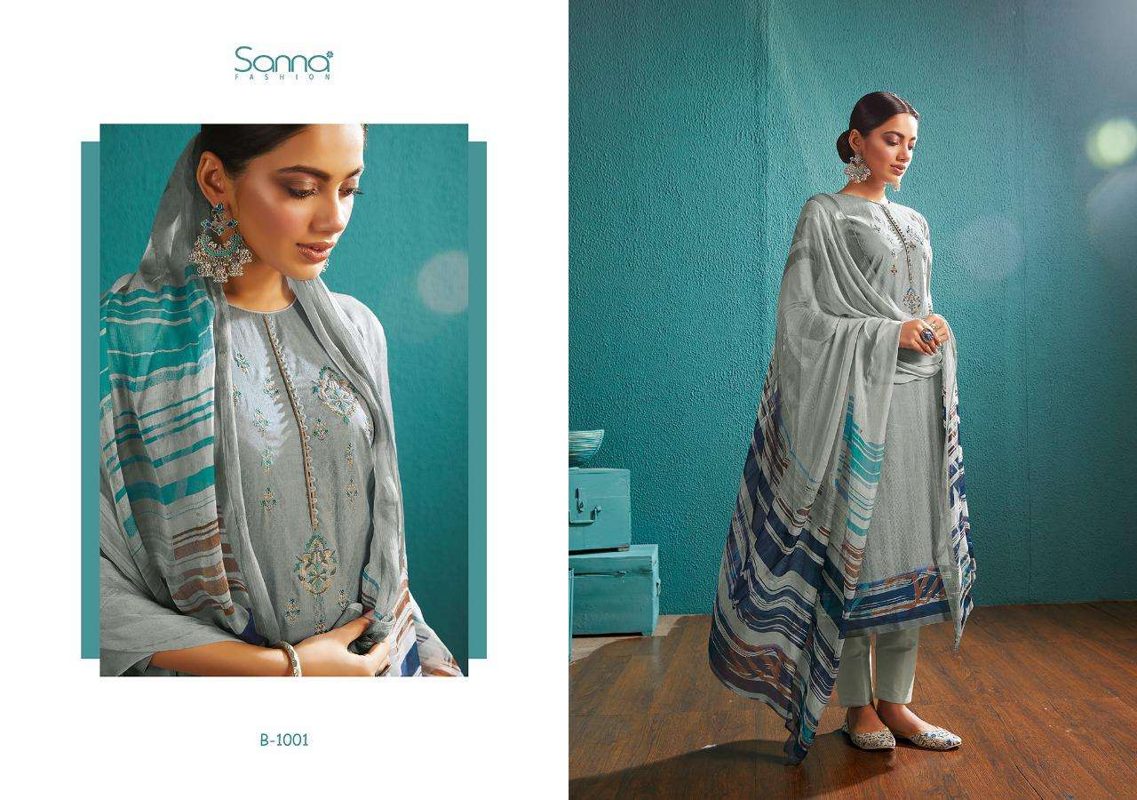 BREEZE BY SANA FASHION 1001 TO 1008 SERIES BEAUTIFUL SUITS COLORFUL STYLISH FANCY CASUAL WEAR & ETHNIC WEAR PURE COTTON DIGITAL PRINTED DRESSES AT WHOLESALE PRICE