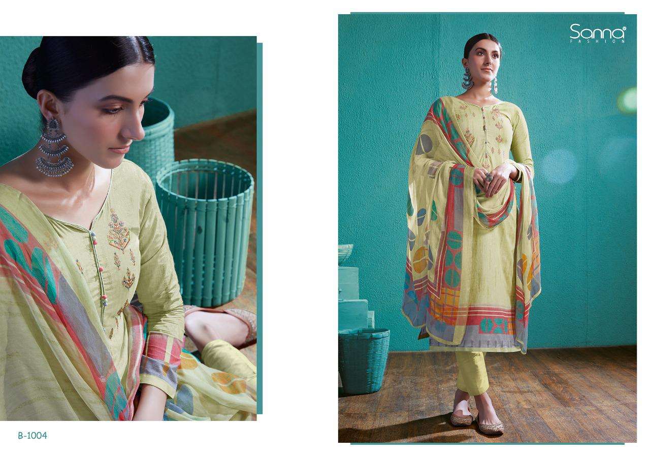 BREEZE BY SANA FASHION 1001 TO 1008 SERIES BEAUTIFUL SUITS COLORFUL STYLISH FANCY CASUAL WEAR & ETHNIC WEAR PURE COTTON DIGITAL PRINTED DRESSES AT WHOLESALE PRICE