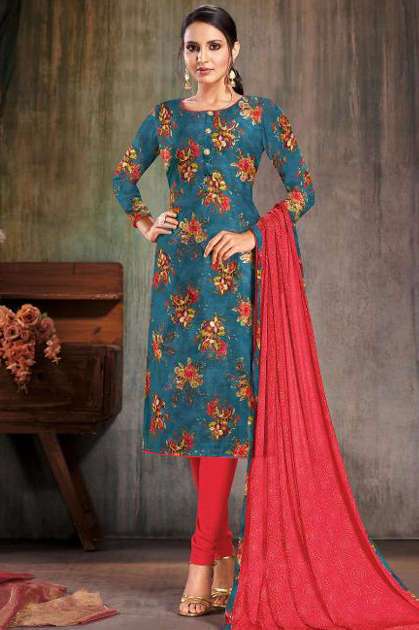 POSH GLORY BY KAPIL TRENDZ 90001 TO 90012 SERIES BEAUTIFUL SUITS STYLISH FANCY COLORFUL PARTY WEAR & OCCASIONAL WEAR CHANDERI DIGITAL PRINTED DRESSES AT WHOLESALE PRICE