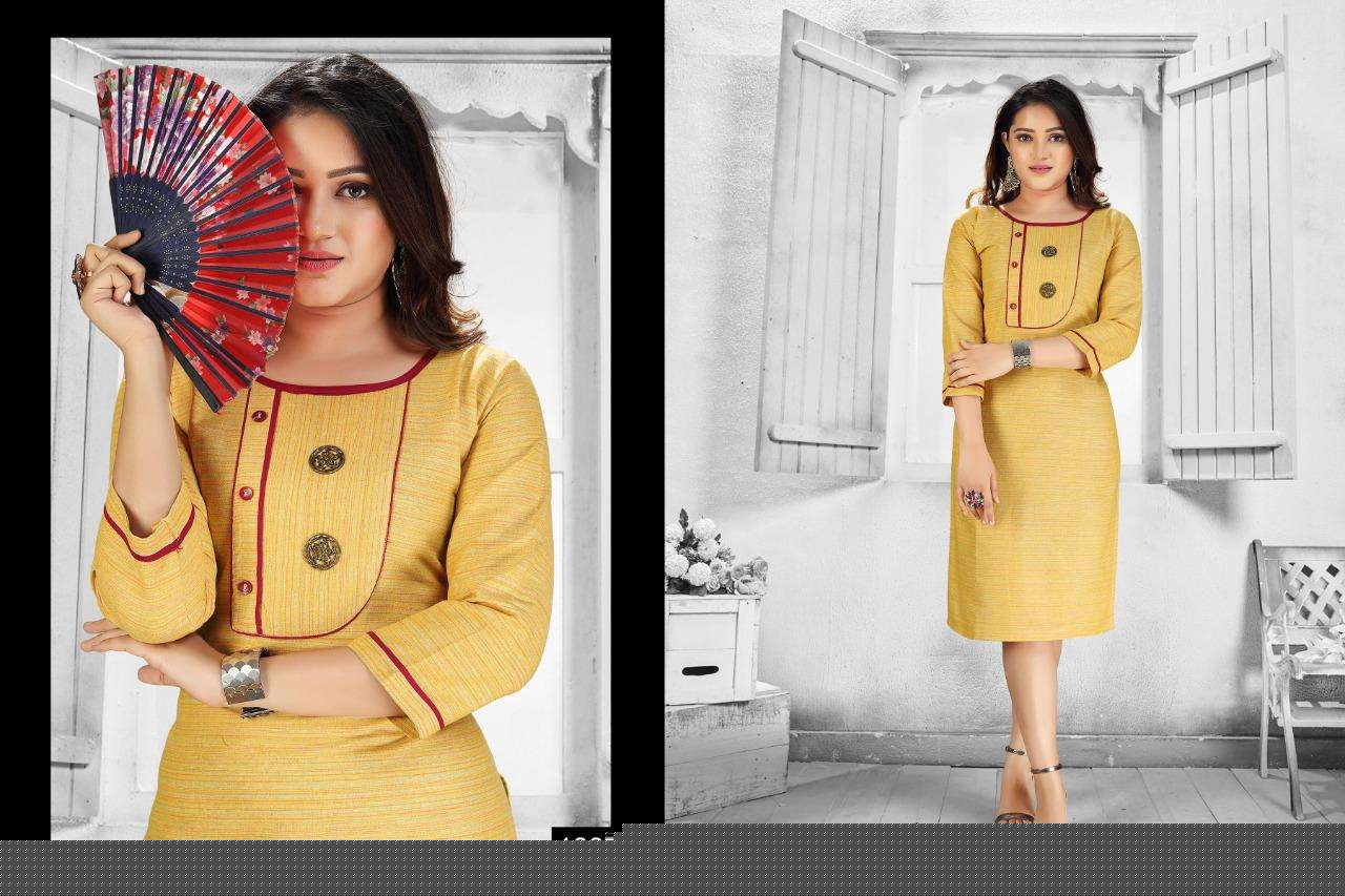 REEVA BY S S KURTIS 1001 TO 1010 SERIES BEAUTIFUL COLORFUL STYLISH FANCY CASUAL WEAR & ETHNIC WEAR & READY TO WEAR COTTON PRINTED KURTIS AT WHOLESALE PRICE