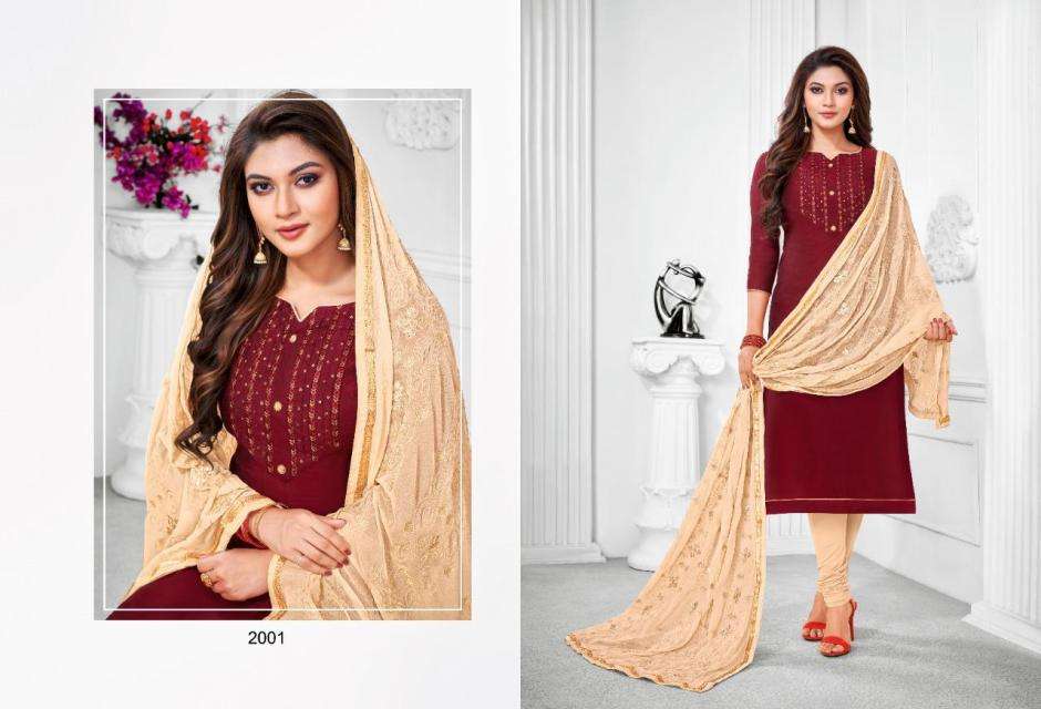 DESTINY VOL-2 BY SHAGUN LIFESTYLE 2001 TO 2012 SERIES SUITS BEAUTIFUL FANCY COLORFUL STYLISH PARTY WEAR & OCCASIONAL WEAR SILK PRINTED DRESSES AT WHOLESALE PRICE