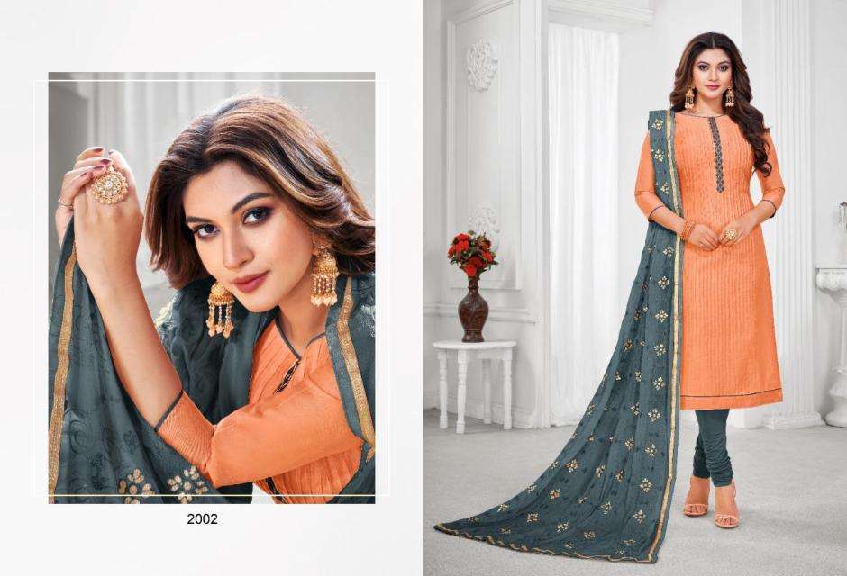 DESTINY VOL-2 BY SHAGUN LIFESTYLE 2001 TO 2012 SERIES SUITS BEAUTIFUL FANCY COLORFUL STYLISH PARTY WEAR & OCCASIONAL WEAR SILK PRINTED DRESSES AT WHOLESALE PRICE