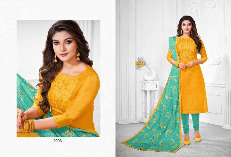 DESTINY VOL-2 BY SHAGUN LIFESTYLE 2001 TO 2012 SERIES SUITS BEAUTIFUL FANCY COLORFUL STYLISH PARTY WEAR & OCCASIONAL WEAR SILK PRINTED DRESSES AT WHOLESALE PRICE