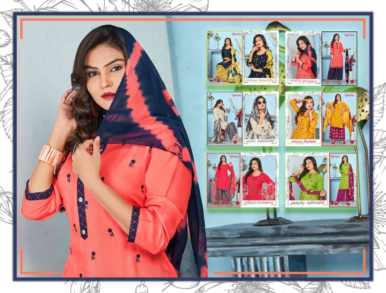 KASHAF VOL-2 BY VENISHA 301 TO 306 SERIES SUITS BEAUTIFUL FANCY COLORFUL STYLISH PARTY WEAR & OCCASIONAL WEAR RAYON EMBROIDERY DRESSES AT WHOLESALE PRICE