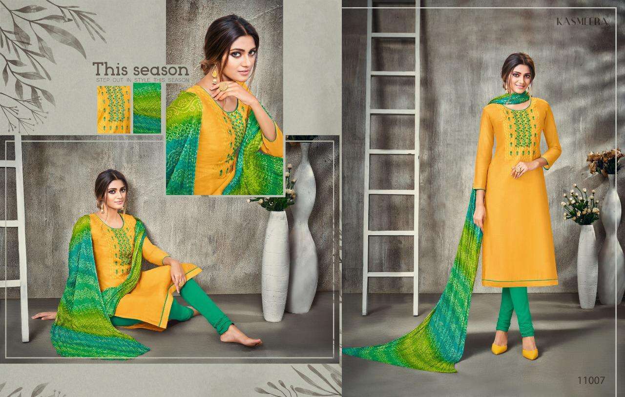KESRI BY KASMEERA 11007 TO 11018 SERIES BEAUTIFUL SUITS STYLISH COLORFUL FANCY CASUAL WEAR & ETHNIC WEAR MODAL SILK PRINTED DRESSES AT WHOLESALE PRICE