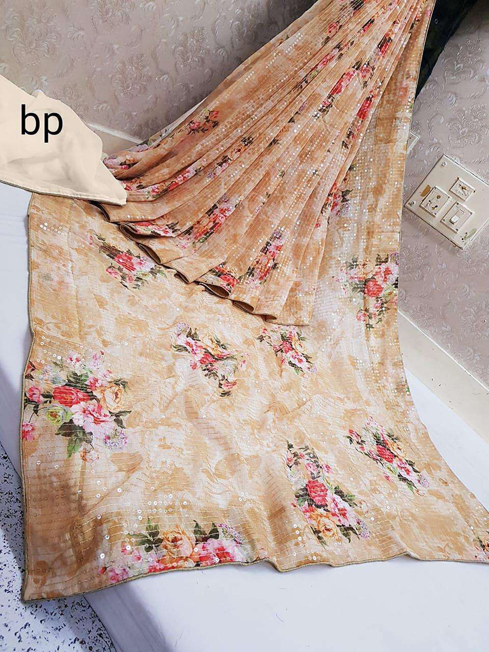 MISHOR BY FASHID WHOLESALE 01 TO 05 SERIES INDIAN TRADITIONAL WEAR COLLECTION BEAUTIFUL STYLISH FANCY COLORFUL PARTY WEAR & OCCASIONAL WEAR FANCY DIGITAL PRINT SAREES AT WHOLESALE PRICE