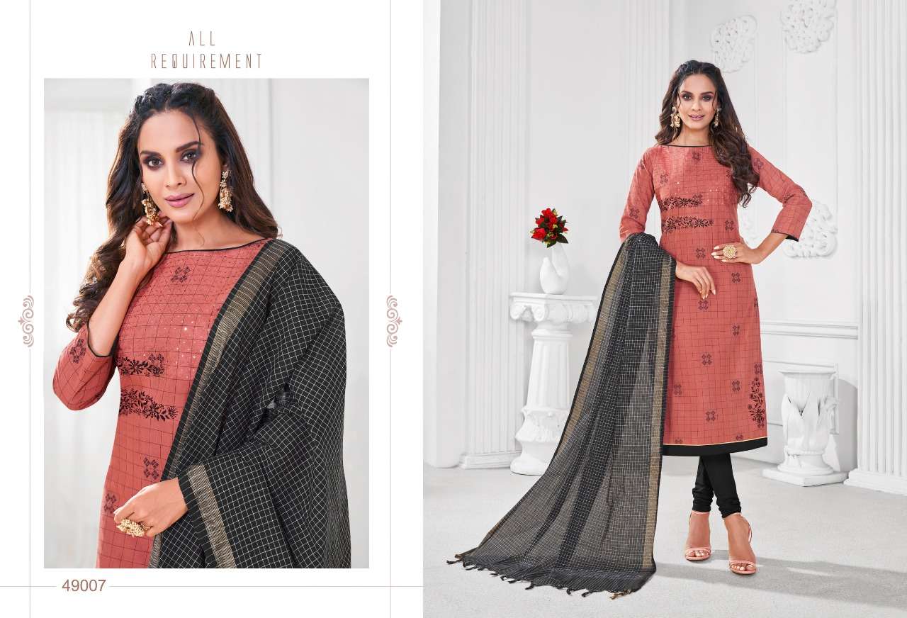 APPLE VOL-6 BY KAPIL TEX 49001 TO 49012 SERIES BEAUTIFUL COLORFUL STYLISH FANCY CASUAL WEAR & ETHNIC WEAR & READY TO WEAR SOUTH COTTON DRESSES AT WHOLESALE PRICE