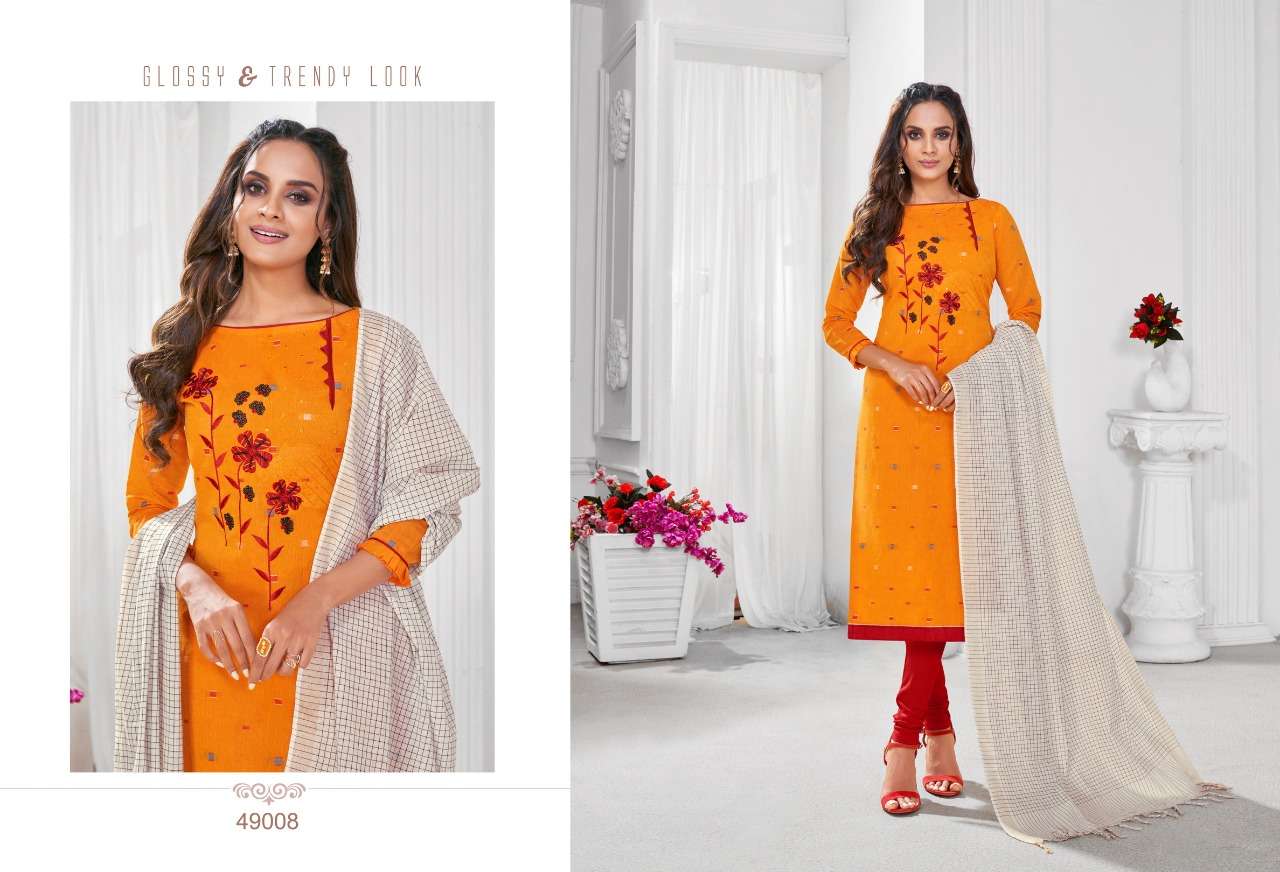 APPLE VOL-6 BY KAPIL TEX 49001 TO 49012 SERIES BEAUTIFUL COLORFUL STYLISH FANCY CASUAL WEAR & ETHNIC WEAR & READY TO WEAR SOUTH COTTON DRESSES AT WHOLESALE PRICE