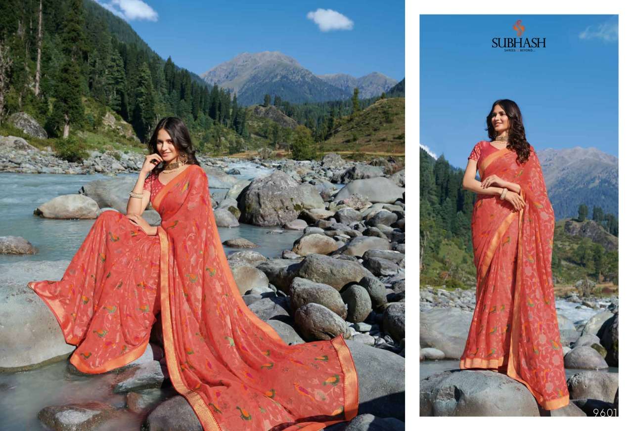 TEMPTATION VOL-28 BY SUBHASH SAREES 9601 TO 9622 SERIES INDIAN TRADITIONAL WEAR COLLECTION BEAUTIFUL STYLISH FANCY COLORFUL PARTY WEAR & OCCASIONAL WEAR FANCY SAREES AT WHOLESALE PRICE