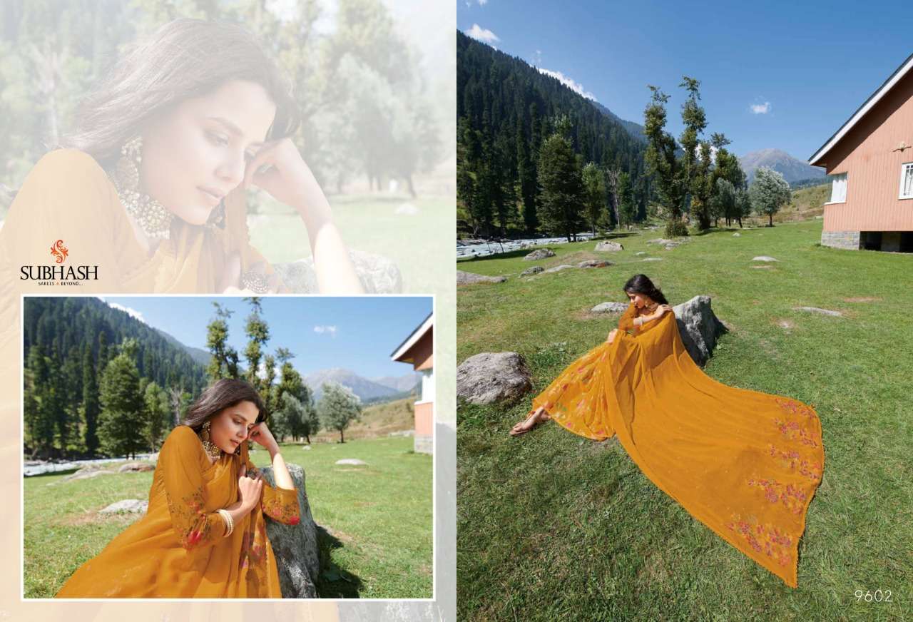 TEMPTATION VOL-28 BY SUBHASH SAREES 9601 TO 9622 SERIES INDIAN TRADITIONAL WEAR COLLECTION BEAUTIFUL STYLISH FANCY COLORFUL PARTY WEAR & OCCASIONAL WEAR FANCY SAREES AT WHOLESALE PRICE