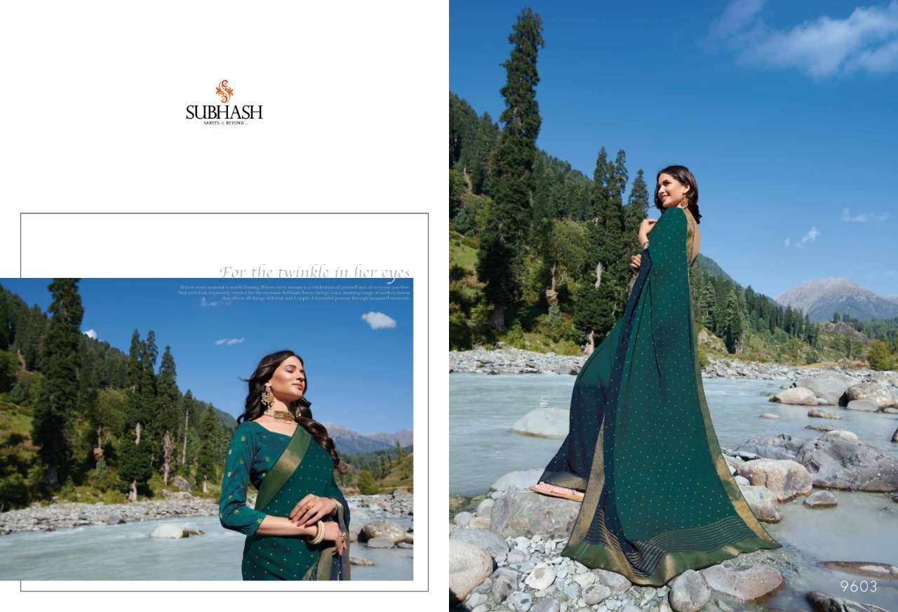TEMPTATION VOL-28 BY SUBHASH SAREES 9601 TO 9622 SERIES INDIAN TRADITIONAL WEAR COLLECTION BEAUTIFUL STYLISH FANCY COLORFUL PARTY WEAR & OCCASIONAL WEAR FANCY SAREES AT WHOLESALE PRICE